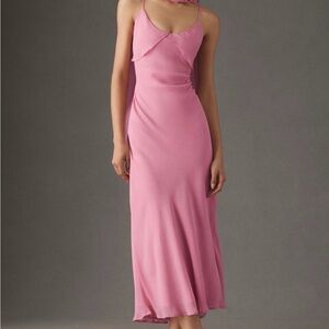 Anthropologie Scarf Detail Maxi Dress